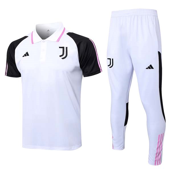 Polo Juventus Set Completo 23/24 Bianco